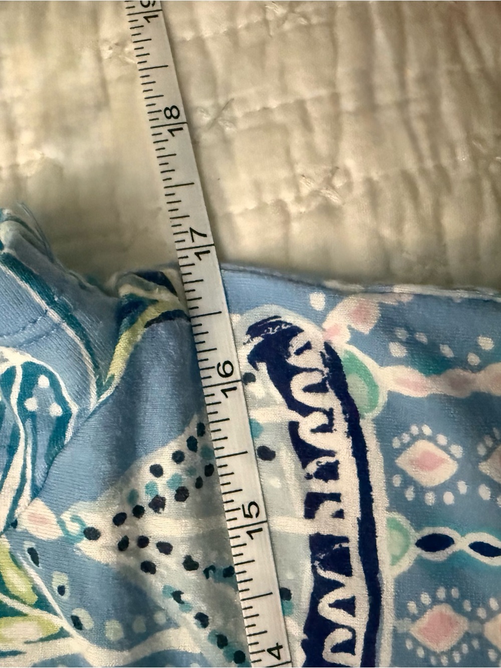 Lilly Pulitzer UPF 50+ Sophiletta Floral Dress-Blue Peri Lapis Lanterns - Picture 7 of 8